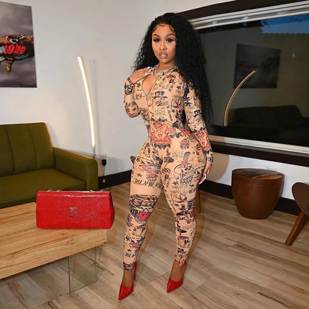 Inked Up Jumpsuit